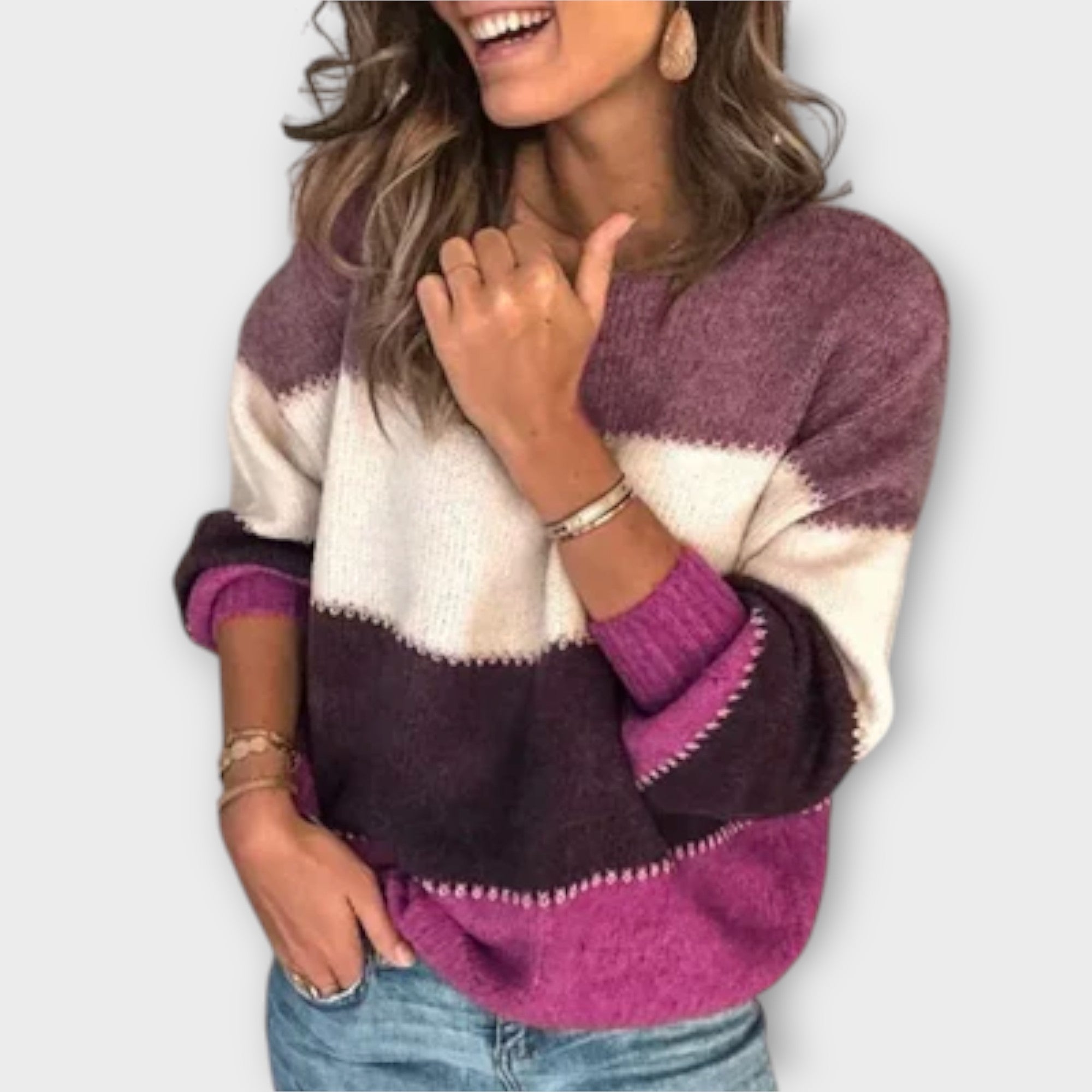 Elisa - Casualny i miękki sweter