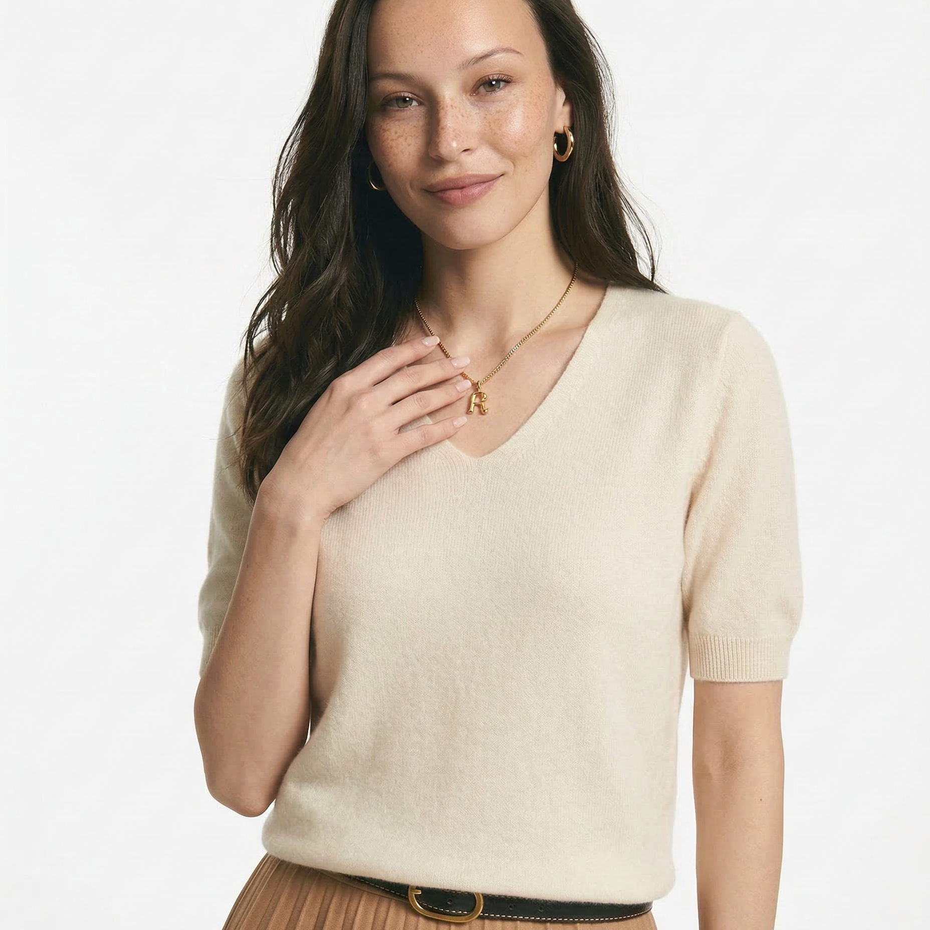 Elysian V-dekolt Który Top
