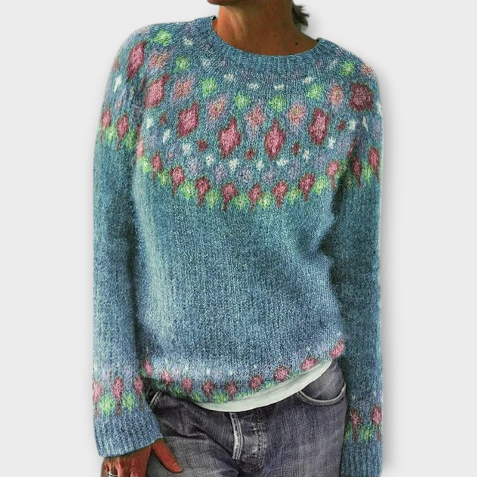 Devyn - Sweter casual i przytulny