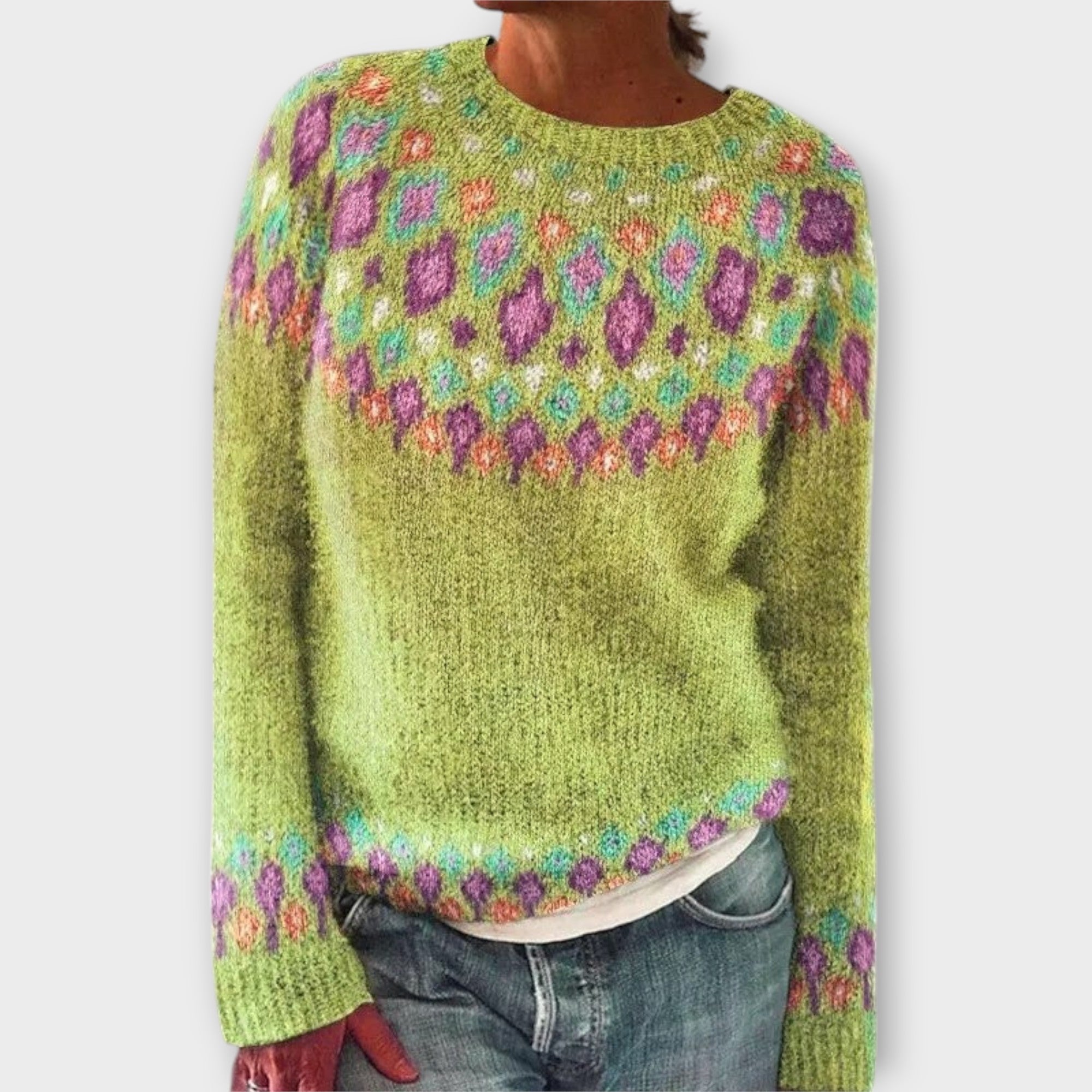 Devyn - Sweter casual i przytulny